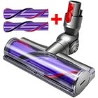 VUSZR Compatible à la tête d'aspirateur Dyson V7V8V10V11V15, avec une puissance de moteur intégrée de 50W, adaptée aux sols durs