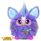 HASBRO Furby violet, 15 accessoires, peluche interactive pour filles et garçons, animatronique activé par la voix, à partir de 6 ans