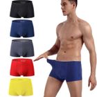 MALKRIS Lot de 5 Boxer Shorty Hommes Grande Taille Caleçons Confortables Sous Vêtements en Classique Couleurs