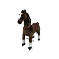 Cheval à Bascule MY PONY Horse Marron MP2009-S, Petite taille, Capacité de chargement: 25 kg, 3 à 6 ans