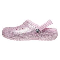 Sabot Enfant Crocs Classic Lined Glitter Flamingo - Rose - Fille