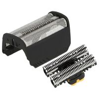 vhbw Set de têtes de rasoir électrique compatible avec Braun 300, 310, 320, 330, 340, 4735, 4715, grille + couteaux, noir