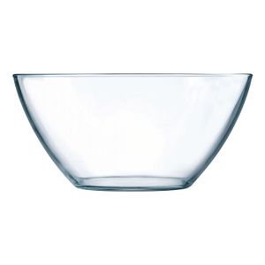Bol En Verre Lacor 30x30x30cm - Culinaire Transparent - Lave-vaisselle Safe - Fabriqué En Espagne