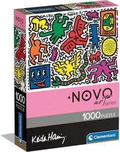 PUZZLE Novo Art Series Keith Haring-1000 Pièces-Puzzle, D