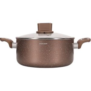 Marmite 28 cm avec Couvercle en Verre Arthur Martin AM5531