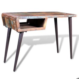Bureau Informatique Bois Et Fer Achat Vente Pas Cher