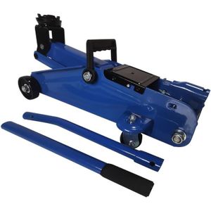 Ramroxx Professionnel Atelier Embrayage Boîte de Vitesse Cric roulant 110cm-190cm 500 kg BLEU
