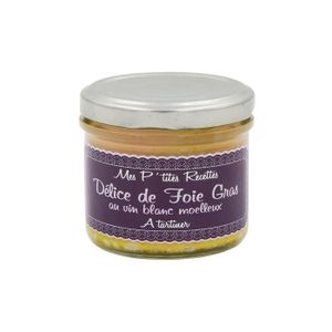 PATÉ FOIE GRAS Délice de foie gras au vin blanc moelleux - France