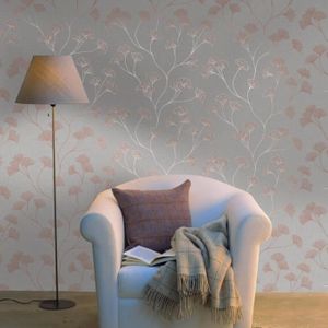 nappes papier peint "Bred & BEURRE" design moderne Papier peint pour combiner Gris 13554 -