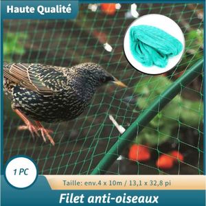 Filet de Protection Anti-Oiseaux Filet Voliere Poulailler Filet Arbre  Fruitier Filet Robuste avec Mailles,1x10m