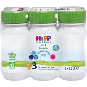 LAIT DE CROISSANCE Hipp Bio Lait de Croissance Liquide Combiotic 3ème