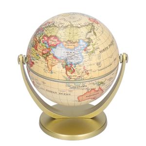 GLOBE TERRESTRE XUY Mini World Map Globe English Edition Desktop Rotating Earth Geography Globe Outil d'enseignement