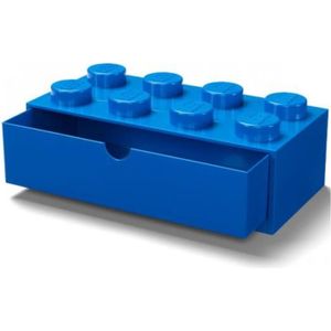 BOITE DE RANGEMENT LEGO Boîte de Rangement Empilable 8 Boutons Bleu T