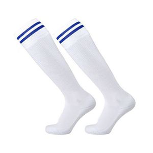 Zhouba Chaussettes de football antidérapantes longues de compression pour garçon Zhouba Chaussettes de football antidérapantes longues de compression pour garçon