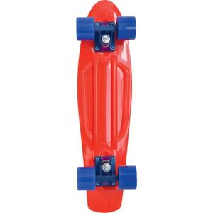 SKATEBOARD - LONGBOARD SCHILDKROT - Skateboard Retro Native Red - 56 x 14 - Rouge