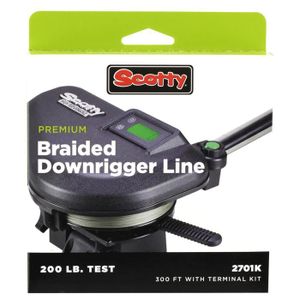 OUTILLAGE PÊCHE Scotty Premium Power Braid Downrigger Line - 400ft of 200lb Test