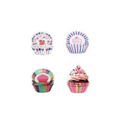 150 Caissettes Muffins Papier Tulipe - Moules Cupcake Résistants Jusqu'à 220°C Pour Pâtisserie Et Fêtes