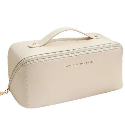 OCHEAL Grande Trousse de Maquillage de Voyage pour Femmes et Filles, Organiseur Portable de Grande capacité avec poignée et séparateur pour Articles de Toilette, Noir OCHEAL Grande Trousse de Maquillage de Voyage pour Femmes et Filles, Organiseur Portable de Grande capacité avec poignée et séparateur pour Articles de Toilette, Noir