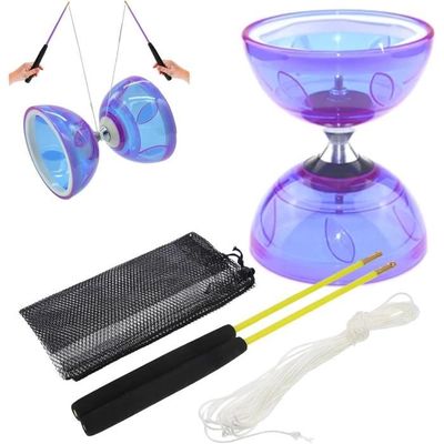 Diabolo Lumineux Avec Roulement à Billes KBIBCK - Kit Jonglerie Pour Enfants Adultes Débutants Et Pros Jouet Diabolo Avec Corde Et Bâtons Diabolo Lumineux Avec Roulement à Billes KBIBCK - Kit Jonglerie Pour Enfants Adultes Débutants Et Pros Jouet Diabolo Avec Corde Et Bâtons