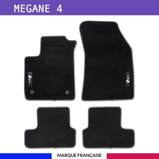 Tapis De Sol Sur-Mesure Peugeot 2008 (2013-2019) - 3 Pièces, Antidérapant, Moquette Classic