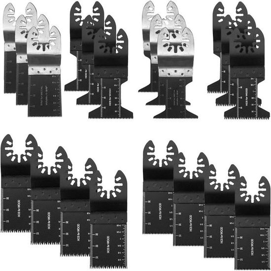 Lot De 32 Lames De Scie Sabre Universelles - Pour Bois, Métal, Plastique, Compatibles Bosch, Makita, DeWalt