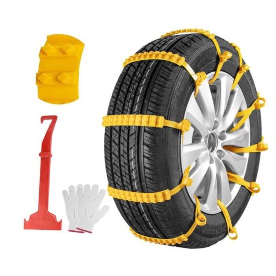 Chaine Neige Universel SNOCATENA Lot De 2 Chaînes à Neige Universelles Pour Voiture, SUV Chaines Neige Pour Audi Q5 Quattro