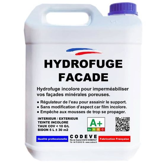 Hydrofuge Facade - Pot 5 L   - Codeve Bois
