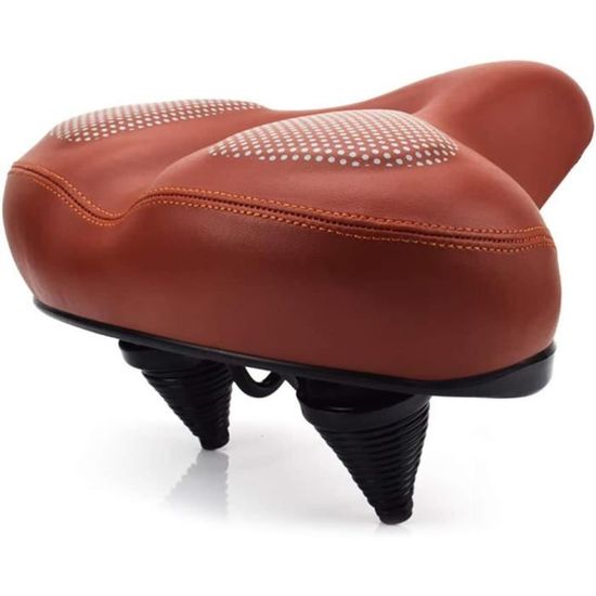 Coussin Vélo Route Selle De Vélo Universelle Confort - Housse En Cuir TU Pour VTT Et Vélo De Route Housse Selle Cuir TU