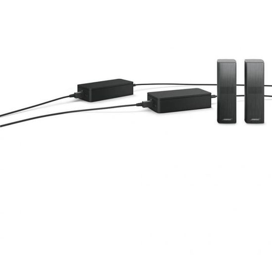 Enceinte bibliothèque Bose Surround Speakers 700 X 2 Noir - Sans fil - 8,0 Ohms - Reconditionné comme neuf