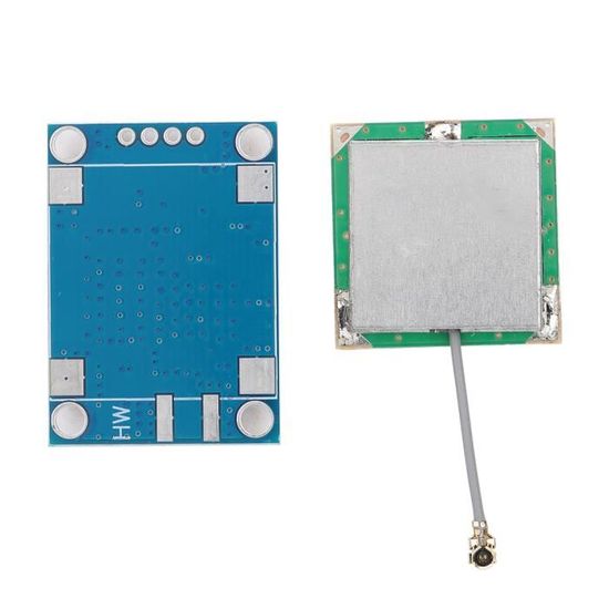 Module GPS NEO-7M GYGPSV1 Avec Antenne Céramique - Alimentation 3-5V - Compatible Drones Et Projets électroniques - Taille 3.6x2.5 Cm