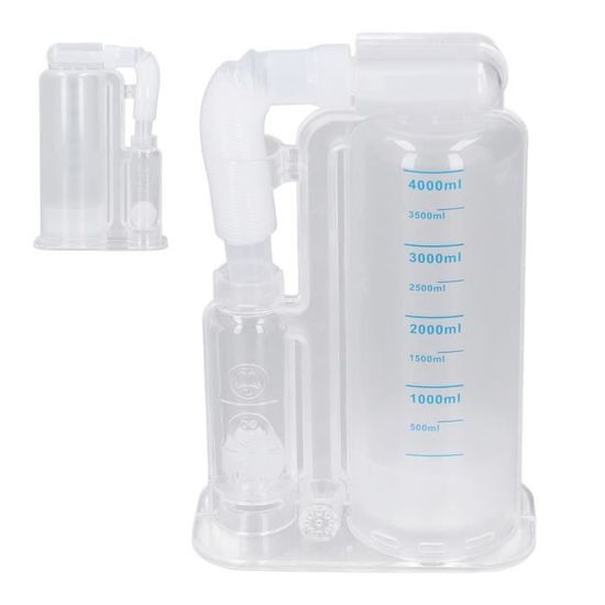 Appareil D'entraînement Pulmonaire Pour Athlètes | Appareil D'entraînement Respiratoire – Exerciseur De Respiration Portable Pour Adultes Avec Bouton D 'intensité Réglable Pour Aide Sportive