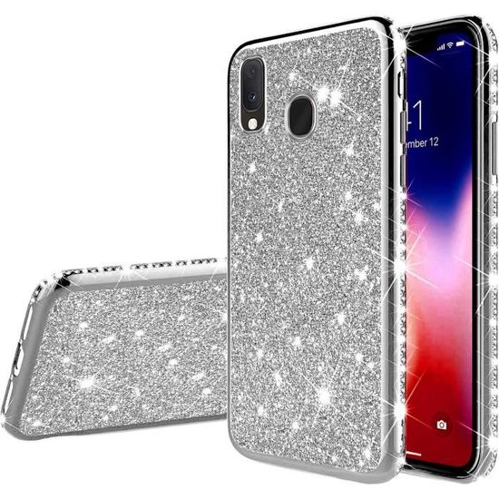 Coque Zanaé Color Galaxy A20e Blanc