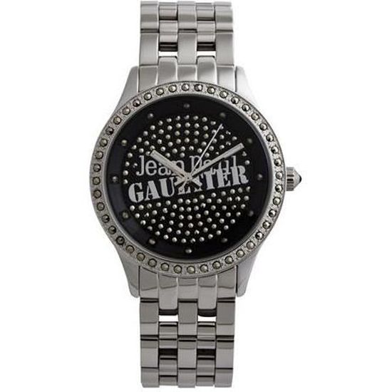 Montre homme où femme JEAN PAUL GAULTIER UNISEX 8 Bleu, Noir, Gris, Jean,  Argent, Tendance - Achat/vente montre - Cdiscount