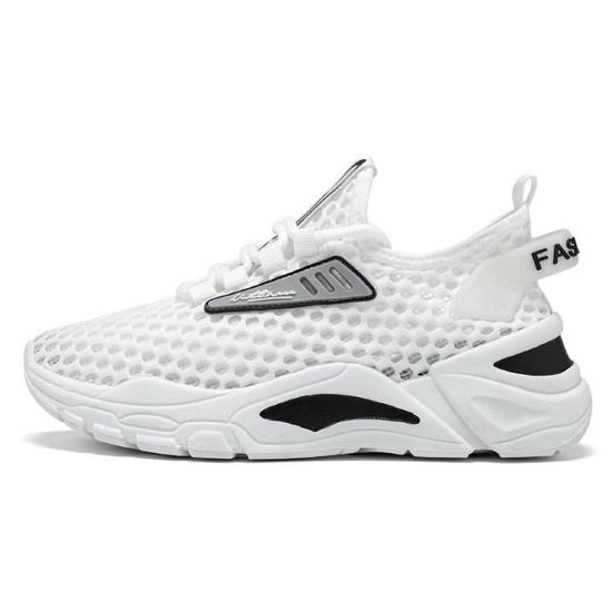 Générique Baskets Pour Fille Enfants,Chaussures En Toile Respirantes