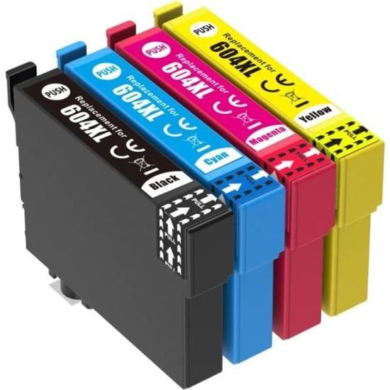 Compatible pour Epson 604 XL T604XL Cartouche D