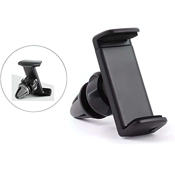 Wooshshop ® Support Téléphone Voiture avec Rotation 360° pour iPhone X/ 8 Plus/ 8/ 7 Plus, Samsung Galaxy S8/ S8 Plus/ Note 8/ S7 Ed