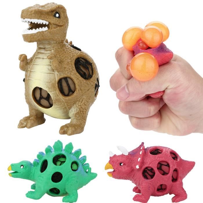 Modèle de dinosaure balles de ventilation de raisin presser pression balle anti-stress jouet de soulagement du stress jout19499