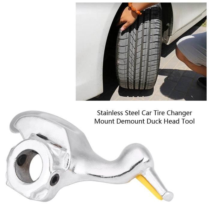 Outil tête canard démonte-pneu voiture en acier inoxydable Diamètre de 28mm