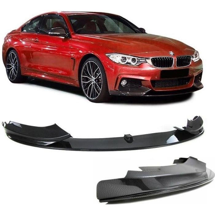 SPOILER AVANT M PERFORMANCE CARBONE POUR BMW SERIE 4 F32 F33 F36 PACK M