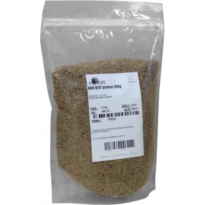 Nos courses Bio - Cook Anis vert graines 500gr