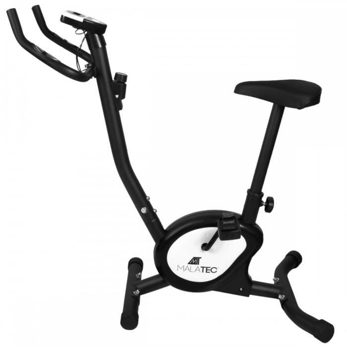 Vélo d'appartement cardio fitness écran LCD Noir