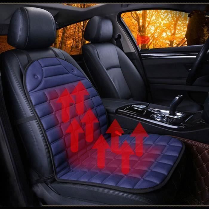 NEUFU 2pcs Couvres Coussins de Sièges Chauffants Electriques pour Voiture