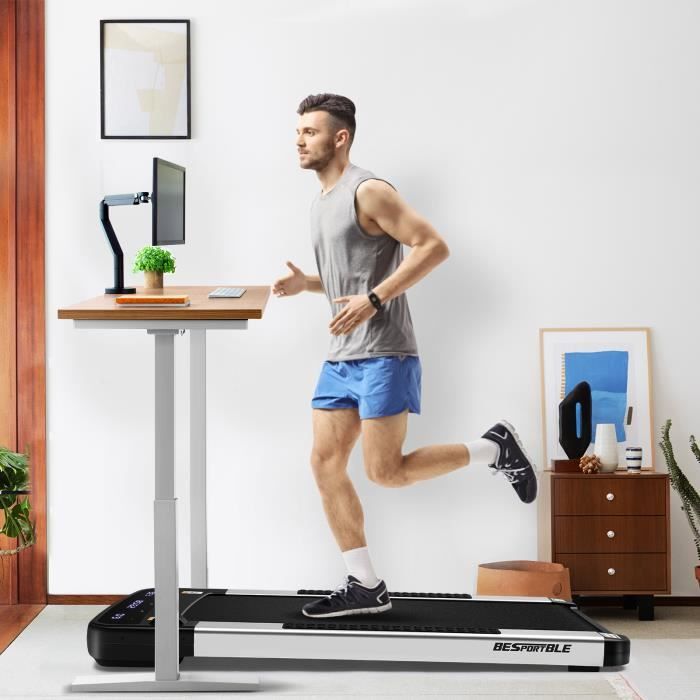 BESPORTBLE Tapis de course RUNNER moteur de pic de 1,5 CV, vitesse maximale de 6 km/h