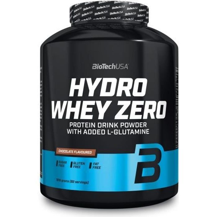 Hydro Whey Zero 1816g - Chocolat - Biotech USA