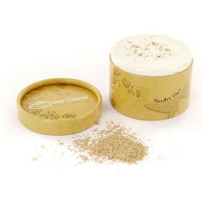 COULEUR CARAMEL Poudre libre beige clair BIO