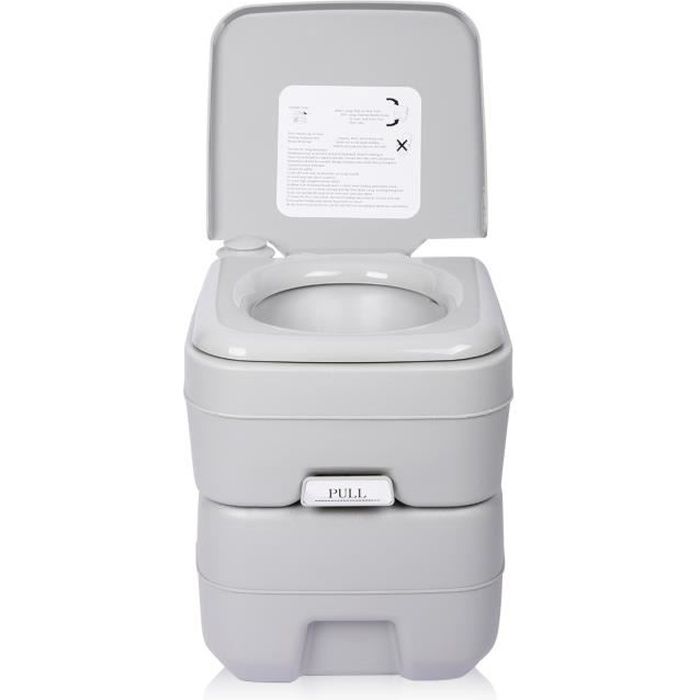 Excelvan 20L Toilettes Portables en Voyage Camping Extérieur - Intérieur Toilette