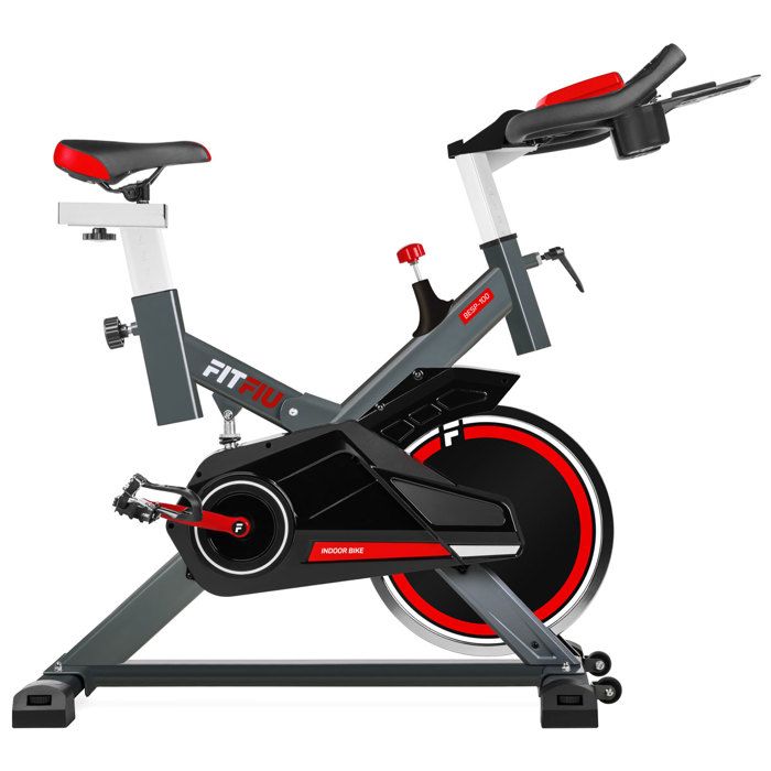 Vélo d'indoor BESP-100 disque d'inertie de 16 kg, selle réglable et moniteur de fréquence cardiaque