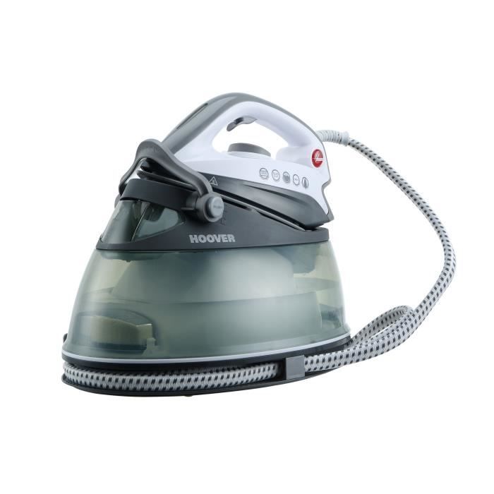 HOOVER PRB2500B Centrale vapeur IRONVISION - 2500 W - 2 L - 5,5 bars - Gris