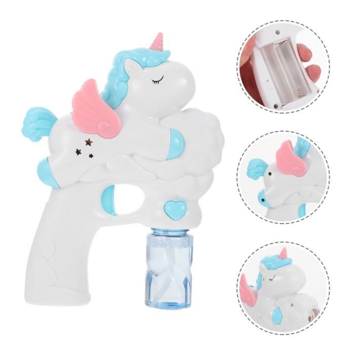 1 Set Bubble Machine durable Souffleur de bulle d'intérieur sans batterie bulles de savon jeux de recre - jeux d'exterieur