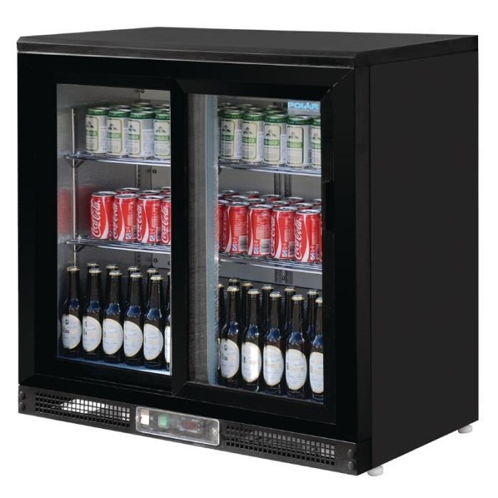 Arrière-bar 2 portes coulissantes 223 Litres Polar